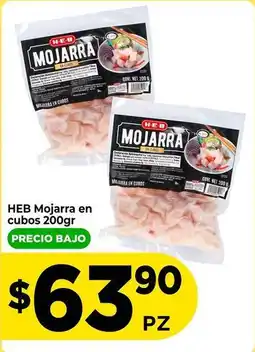 HEB Heb - mojarra en cubos oferta