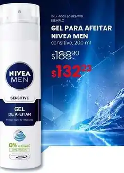 Woolworth Nivea - gel para afeitar men oferta