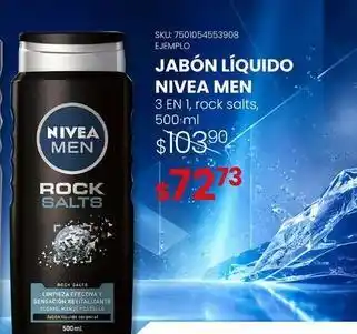 Nivea - jabon liquido men
