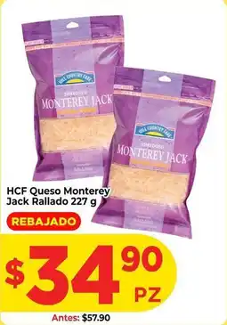 HEB Hcf - queso monterey jack oferta