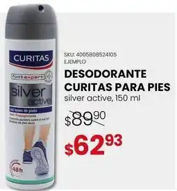 Woolworth Curitas - desodorante para pies oferta