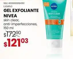 Woolworth Nivea - gel exfoliante oferta