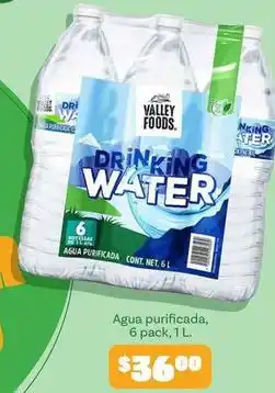 Soriana Híper Valley foods - drinking water oferta