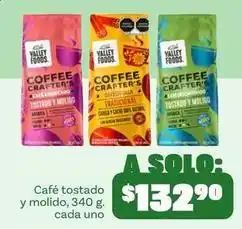 Soriana Híper Valley foods - coffee crafter's café americano tostado y molido oferta