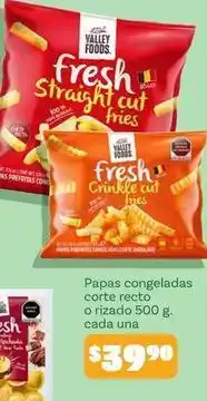 Soriana Híper Valley foods - straight cut fries or crinkle cut fries oferta