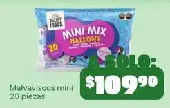 Soriana Híper Valley foods - mini mix mallows oferta