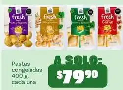 Soriana Híper Fresh - pastas congeladas oferta
