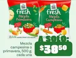 Soriana Híper Valley foods - mezcla campesina o primavera oferta
