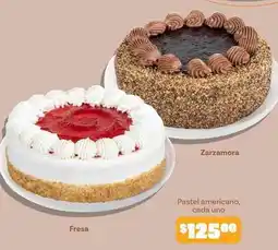 Soriana Híper Americano - pastel americano oferta