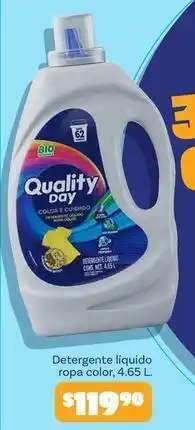 Soriana Híper Quality day - detergente liquido ropa color oferta