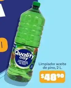 Soriana Híper Quality day - limpiador aceite de pino oferta