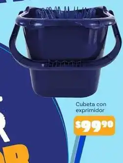 Soriana Híper Cubeta con exprimidor oferta