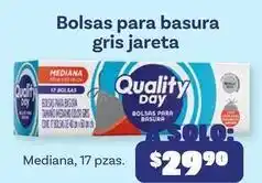 Soriana Híper Quality day - bolsas para basura oferta
