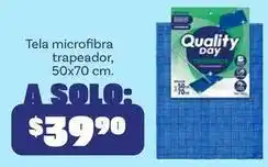 Soriana Híper Quality day - tela microfibra trapeador oferta