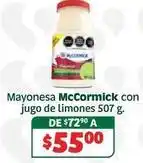 Soriana Híper Mccormick - mayonesa con jugo de limones oferta