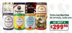 Soriana Híper Benediktiner - todos los barriles de cerveza, cada uno oferta