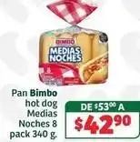 Soriana Híper Bimbo - medias noches hot dog oferta