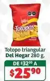 Soriana Híper Del hogar - totopo triangular oferta