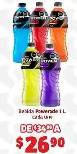 Soriana Híper Powerade oferta