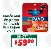 Soriana Híper San rafael - jamón real de pierna oferta