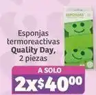 Soriana Híper Quality day - esponjas termoreactivas oferta