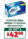 Soriana Híper Alka seltzer - antiacido efervescentes oferta
