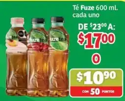Soriana Mercado Té Fuze oferta