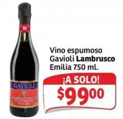 Soriana Mercado Gavioli Lambrusco oferta