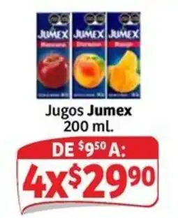 Soriana Mercado Jumex Jugos oferta