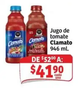 Soriana Mercado Clamato Jugo de tomate oferta