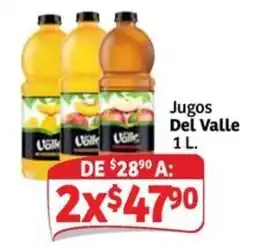 Soriana Mercado Del Valle Jugos oferta