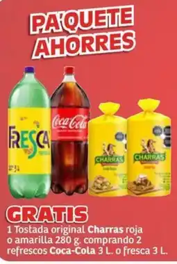 Soriana Mercado Coca-Cola Fresca Charras oferta