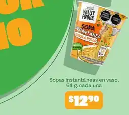 Soriana Híper Valley Foods Sopa Instantánea Sabor a Pollo oferta