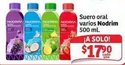 Soriana Mercado Nodrim suero oral varios oferta