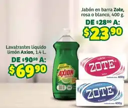 Soriana Súper Zote jabón en barra oferta