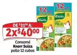 Soriana Mercado Knorr Consomé Suiza pollo oferta