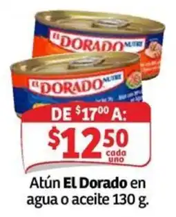 Soriana Mercado El Dorado atún en agua o aceite oferta