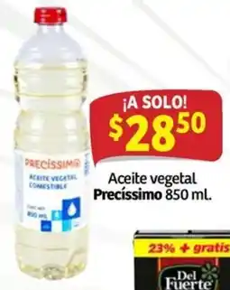 Soriana Mercado Precíssimo Aceite vegetal comestible oferta