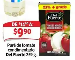 Soriana Mercado Del Fuerte puré de tomate condimentado oferta