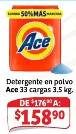 Soriana Mercado Ace Detergente en polvo oferta