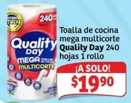 Soriana Mercado Quality Day toalla de cocina mega multicorte oferta