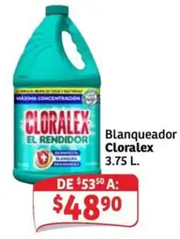Soriana Mercado Cloralex el rendidor oferta