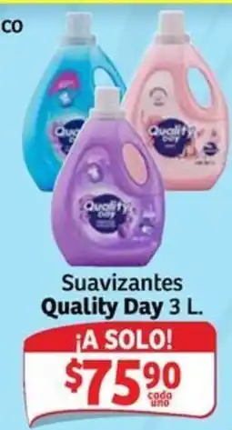 Soriana Mercado Quality Day Suavizantes oferta
