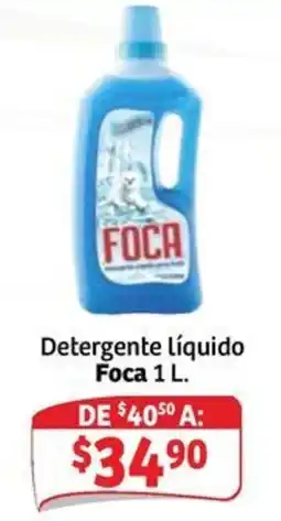 Soriana Mercado Foca Detergente líquido oferta