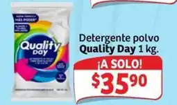 Soriana Mercado Quality Day Detergente polvo oferta