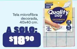 Soriana Híper Quality Day Tela microfibra decorada oferta