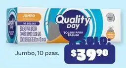 Soriana Híper Quality Day bolsas para basura oferta