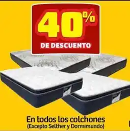 Soriana Mercado En todos los colchones oferta