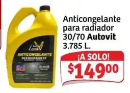 Soriana Mercado Autovit Anticongelante para radiador 30/70 oferta