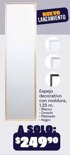 Soriana Híper Espejo decorativo con moldura oferta